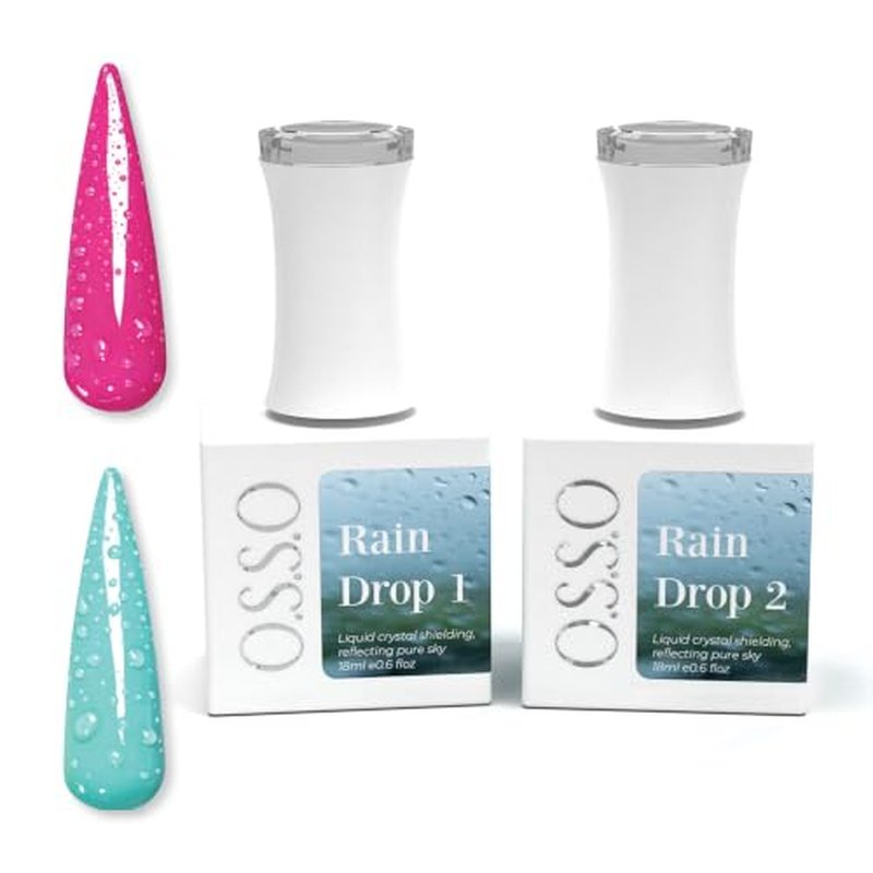 3D Raindrop Water Droplet Gel Top Coat No-Wipe 18ml