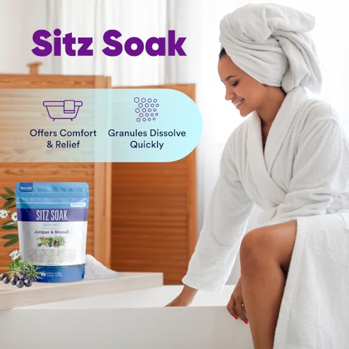 Sitz Bath Salt 2-Lbs Epsom Salt Soothing Essential Oils