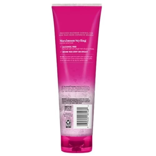 Suave Hair Gel For Women and Men, Maximum Hold Sculpting Hair Gel, 9 oz, (Pack of 12)