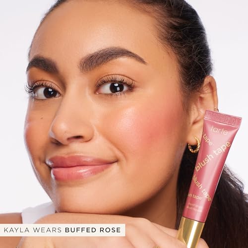 tarte blush tape satin liquid blush ? Blendable Buildable Blush with Mineral Pigments, Mango & Shea Butters for Lightweight Hydrating Smooth Finish, Vegan & Cruelty Free