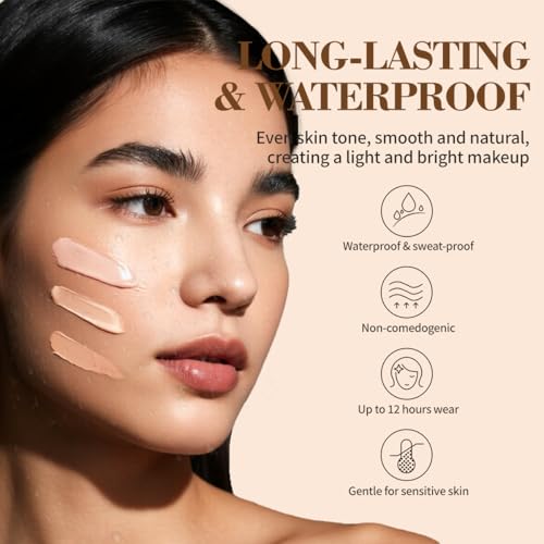 QIC Full Coverage Under Eye Concealer - Waterproof Pot, 0.53oz