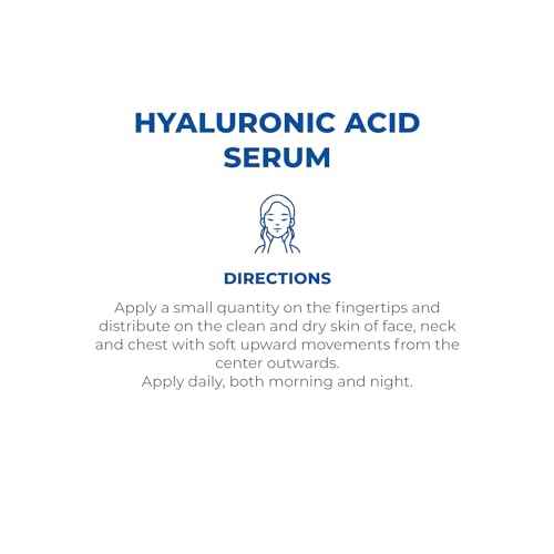 Dermaglos Hyaluronic Acid Serum For Face with Pro Vitamin B5 and Glycerin, Hydrates, Firms, Tones, and Reduces Expression Lines, Suitable for Sensitive Skin, 1 Fl Oz