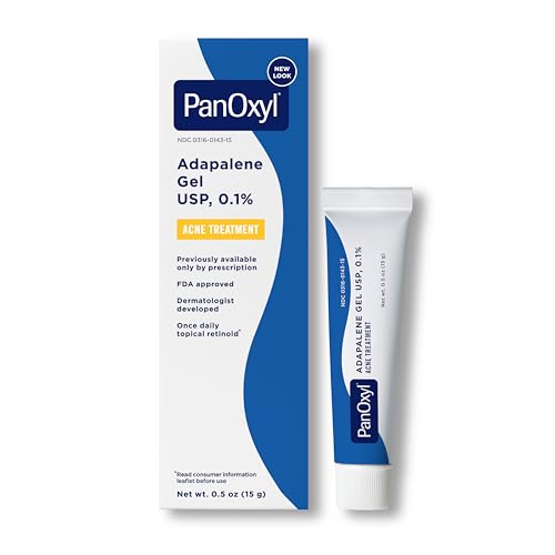PanOxyl Complete Acne Clearing Routine Bundle - Acne Foaming Wash Benzoyl Peroxide 10%, PM Balancing Repair Moisturizer, PM Overnight Spot Patches & Adapalene 0.1% Leave-On Gel