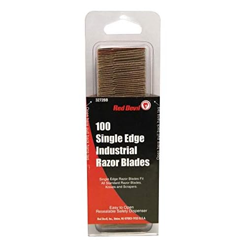 Red Devil 3272 Single-Edge Razor Blades, 100 Count (Pack of 1)