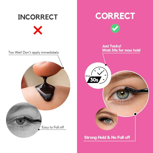 La Maesii Lash Cluster Glue & Seal - 10ml Waterproof Bond for DIY Eyelash Extensions