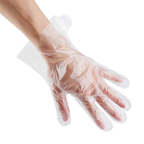 Paraffin Wax Bath Liners for Hands - 100 Count Disposable Plastic Spa Gloves