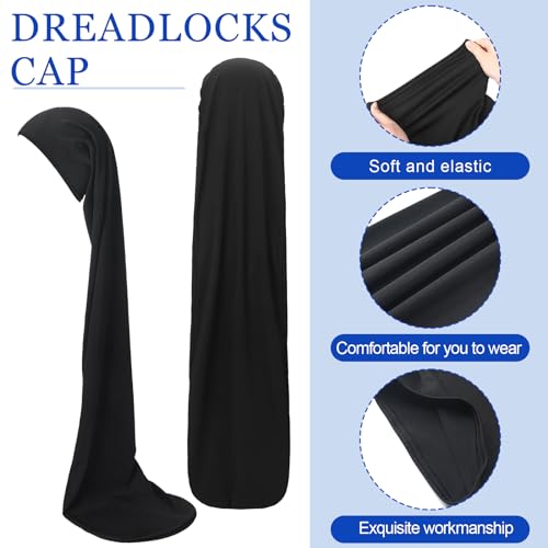 Twistover Jumbo Dreadlock Cap - 37 Inch Hair Wrap for Dreads