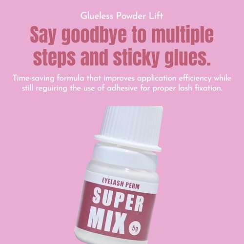 Lash Lift Powder - Glueless Keratin Solution with Viscosity Control