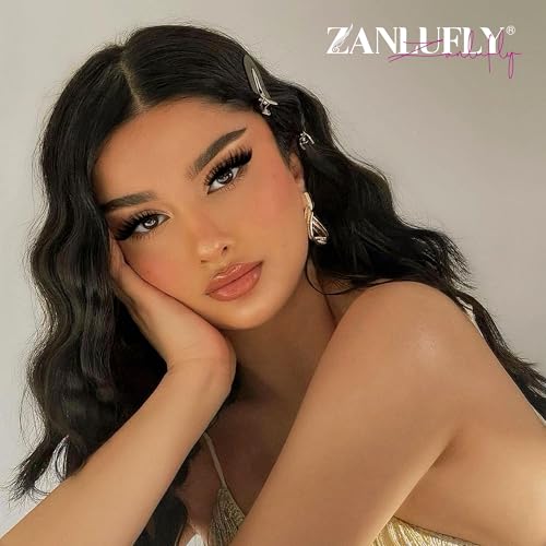 Wispy Lash Clusters Natural Lash Extensions D-curly Eyelash Clusters DIY Eyelash Extensions 10-18MM Individual Cluster Lashes 200Pcs Cluster Eyelash Extensions by ZANLUFLY