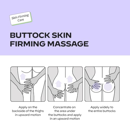 Multi Peptide Butt Firming Serum - Body Tightening Cream with Collagen, Firming Body Lotion, Peptide Serum for Body, Massage Lotion for Buttocks Lifting, Korean Skin Care 5.0 fl. Oz.
