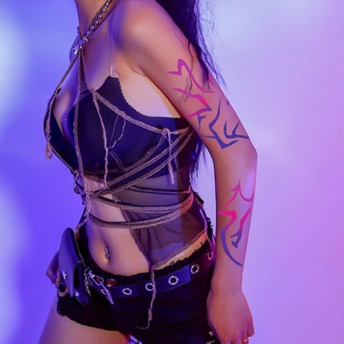 8-Sheet Rumi Temporary Tattoos | Waterproof Cosplay Costume
