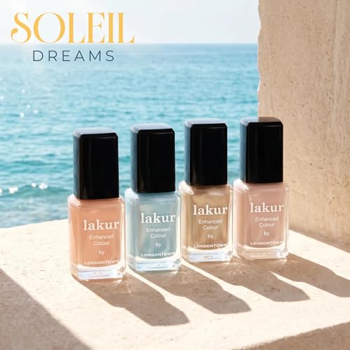LONDONTOWN Lakur Nail Polish – Seafoam Shade, Gel-Like Shine