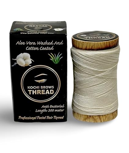 Organic Cotton Eyebrow Threading Thread for Home & Salon
