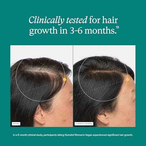 Nutrafol Women's Hair Growth Supplement - Vegan, Clinically Tested
