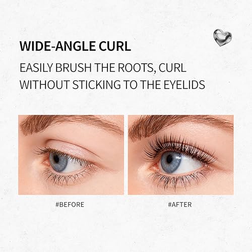KANGBOMEI Iron Wand Mascara - Waterproof 5D Curling & Volume