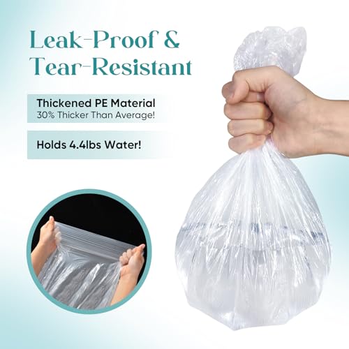 Disposable Pedicure Liners | 100 Count Spa Footsie Bath Liners