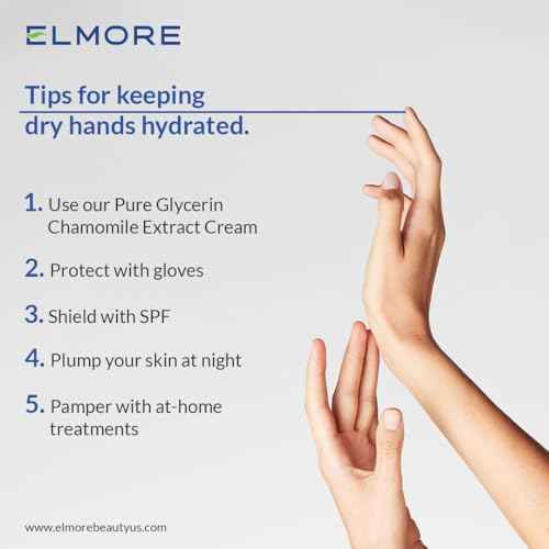 Soothing Hand Cream ? 42% Glycerin for Intense Moisture & Hydration | Chamomile Extract to Calm, Soothe & Restore Dry, Cracked Skin | Fast-Absorbing & Non-Greasy