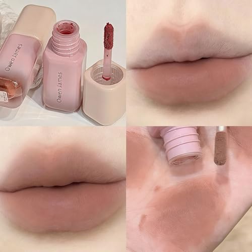 4-Pack Liquid Matte Lipstick - Long Lasting Waterproof Lip Tint