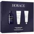 HORACE Gift Set with Purifying Face Cleanser, Gentle Face Scrub, and Mattifying Face Moisturizer - Skincare Set for Cleansing and Hydrating