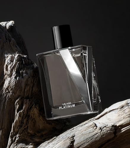 Victoria's Secret VS Him Platinum Men's Cologne 3.4 Fl Oz - Aromatic Woody Scent
