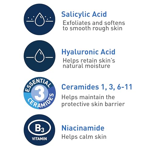 CeraVe Salicylic Acid Face Wash with Ceramides, 16 oz