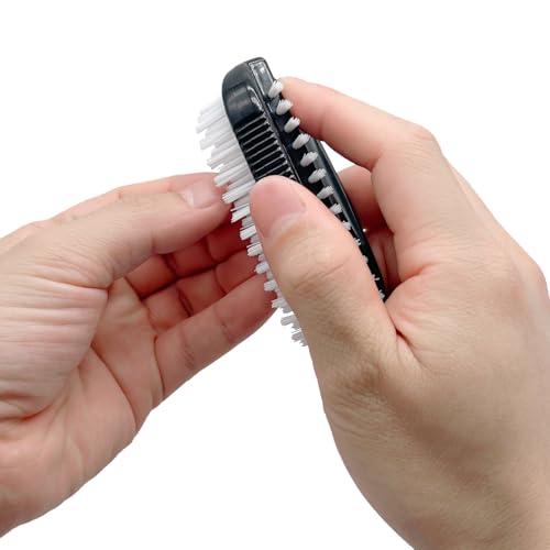 Two-Sided Nail Brush for Cleaning Fingernails - 4 Pack