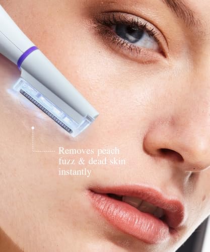 Electric Dermaplane Razor for Women with LED & 3 Speeds