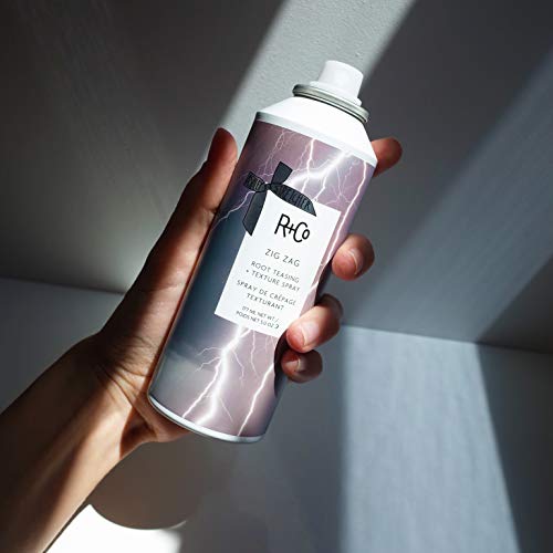 R+Co ZIG ZAG Root Teasing + Texture Spray ? Volumizing Root Lift Spray, Adds Texture & Hold, All Hair Types