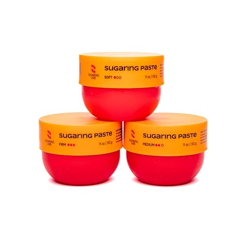 SUPER FIRM Sugaring Paste for HOME USE 11oz / 312g. Sugar Wax for BRAZILIAN and Underarms.