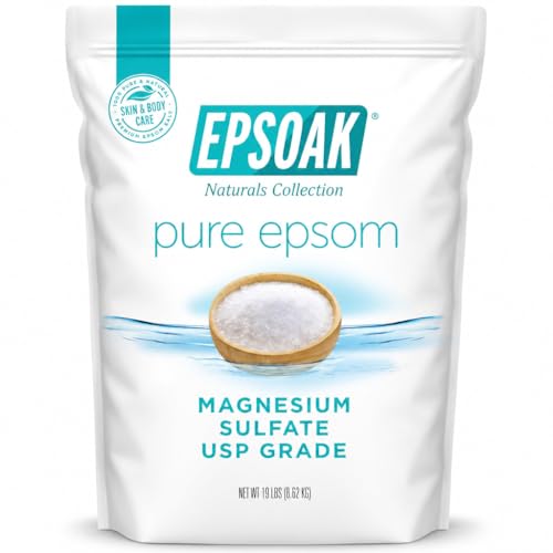 Epsoak Epsom Salt 19 lb Magnesium Sulfate USP