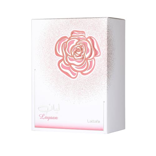 Lattafa Layaan Eau de Parfum for Women 2.53oz - Fruity Floral Woody Musk