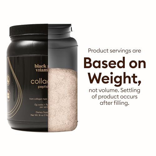 Black Girl Vitamins Hydrolyzed Collagen Peptides Powder 16oz