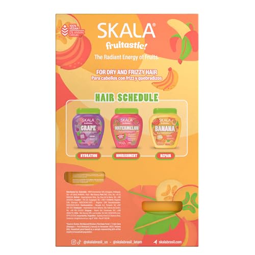 Skala Banana Shampoo & Conditioner Kit 10.98 fl oz each | 2-in-1 Hair Care Set