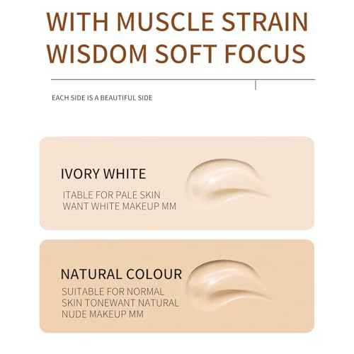 O'CHEAL CC Cream with SPF 50+, Hydrating Color Correcting Cream Full Coverage Lightweight Powder Foundation, Waterproof Long Lasting Pre-makeup Primer Facial Concealer Refine Skin Texture (Natural)