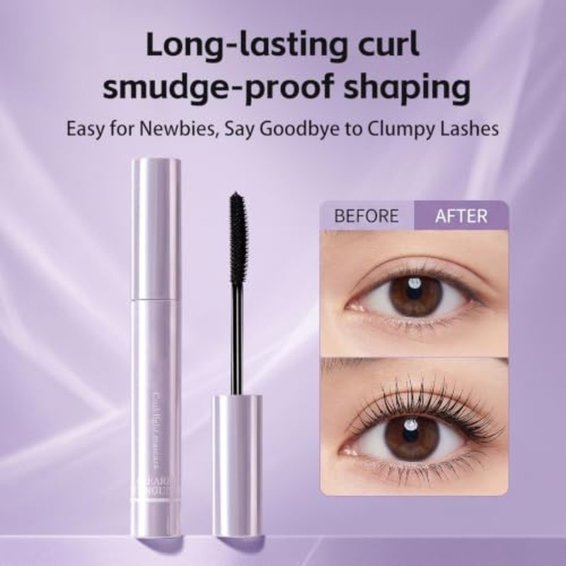 Curling Tubing Mascara for Older Women - Waterproof & Smudge-Proof