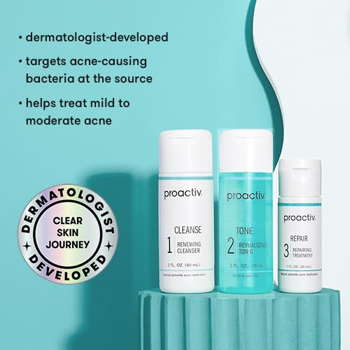 Proactiv 3-Step Acne Treatment System with Benzoyl Peroxide