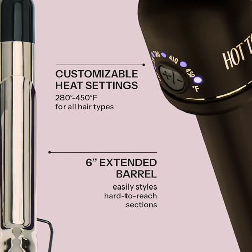 Hot Tools 24K Gold 1" Extended Barrel Curling Iron