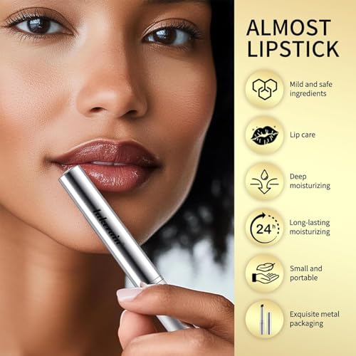 2-Pack Tinted Lip Balm with Honey - Hydrating Sheer Color