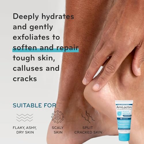 AmLactin Lactic Acid Skin Care Set - Exfoliating Body & Foot Care Kit