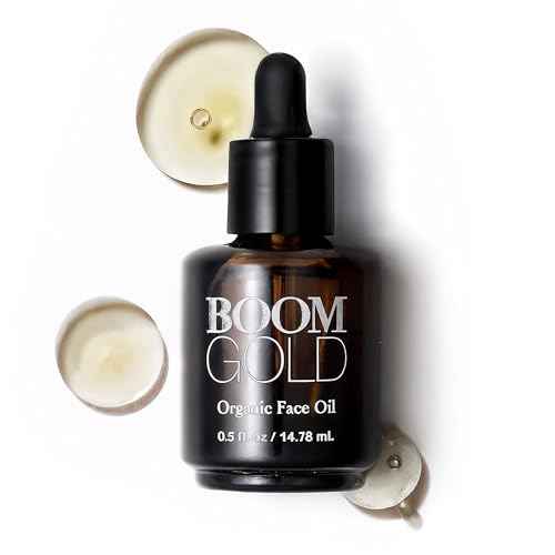 Boom Gold ¢â Lightweight & Luxurious Facial Oil with Organic Ingredients for a Softer, Smoother, More Luminous Skin, with Kukui Nut & Frankincense Oil, Boom Beauty by Cindy Joseph (0.5 Oz)