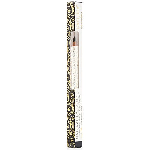 Pacifica Beauty Natural Eye Pencil in Jet (Black), 0.1 ounce