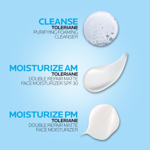 La Roche-Posay Toleriane Purifying Foaming Facial Cleanser for Sensitive Skin