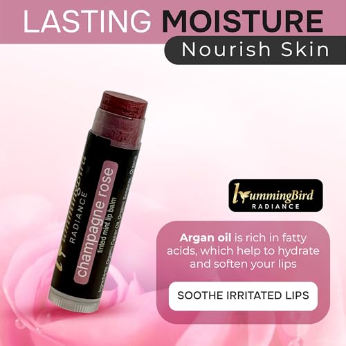 Natural and Organic Tinted Lip Balm Champagne Rose