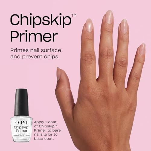 OPI Nail Primer & Base Coat | Chip-Resistant Pre-Base for Long-Lasting Manicures