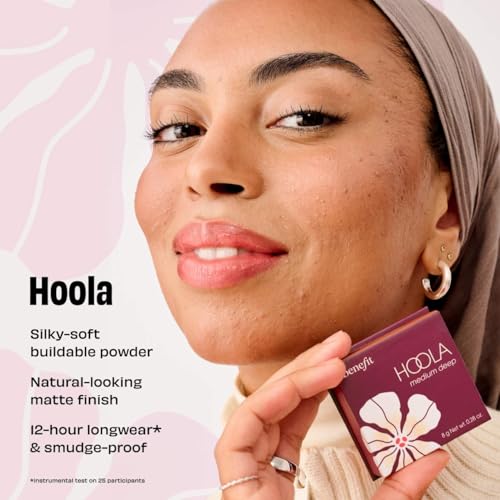 Benefit Hoola Matte Bronzer Powder, Medium 0.28 oz