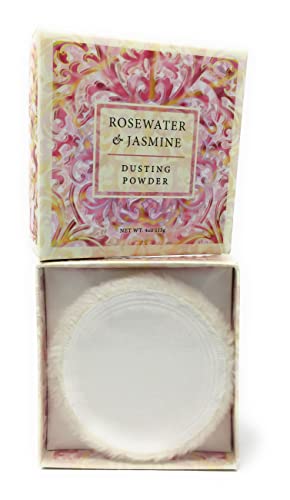 Rosewater & Jasmine Dusting Powder, 4 oz