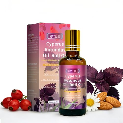 Cyperus Rotundus Serum Roll-On ? Post Hair Removal Soothing Care, Natural Plant-Based Formula for Sensitive Skin, Non-Greasy Daily Skin Comfort (1)