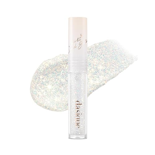 dasique Starlit Jewel Liquid Glitter (03 Purple Sparkling) | Twinkle Glitter Shadow | Long-lasting | Multi-dimensional sparkle finish | Quick drying | Multipurpose