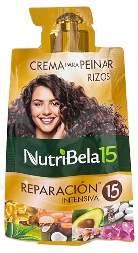Nutribela 15 Intensive Repair Kit - Shampoo, Conditioner, Treatment & Styling Cream
