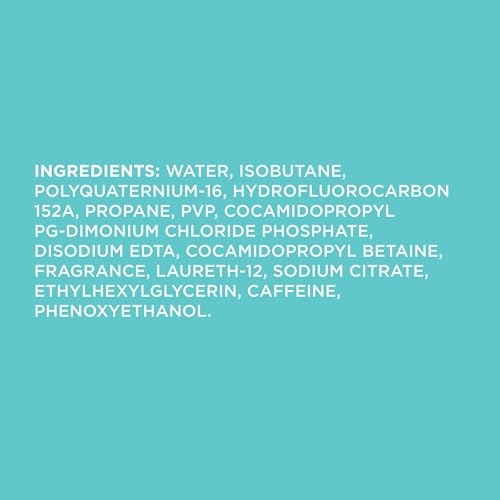 John Frieda Volume Lift Air Whipped Foam, Volumizing Hair Mousse with Air-Silk Technology for Fine or Flat Hair, Adds Lasting Body and Fullness with flexibile Hold, 7.5 Oz